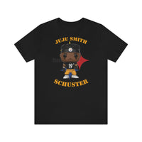 JuJu Smith Schuster Pittsburgh Steelers, Soft Cotton Bella and Canvas Short Sleeve Tee shirt