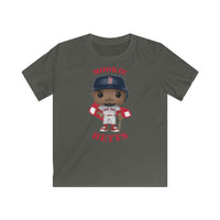 Mookie Betts Boston Red Sox, Kids Gildan Softstyle Tee Shirt
