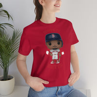 Mookie Betts Boston Red Sox, Soft Cotton Bella and Canvas Short Sleeve Tee shirt