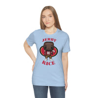 Jerry Rice San Francisco 49ers, Soft Cotton Bella and Canvas Short Sleeve Tee shirt