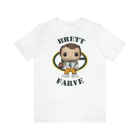 Brett Farve Green Bay Packers, Soft Cotton Bella and Canvas Short Sleeve Tee shirt