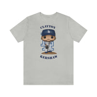 Clayton Kershaw L.A Dodgers, Soft Cotton Bella and Canvas Short Sleeve Tee shirt
