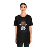 Zeke Elliott Dallas Cowboys (Throwback), Soft Cotton Bella and Canvas Short Sleeve Tee shirt
