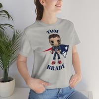 Tom Brady New England Patriots (Large), Soft Cotton Bella and Canvas Short Sleeve Tee shirt