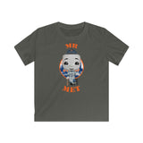 Mr Met New York Mets, Kids Gildan Softstyle Tee Shirt