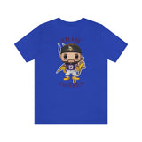 Adam Thielen Minnesota Vikings, Soft Cotton Bella and Canvas Short Sleeve Tee shirt