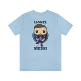Lionel Messi PSG, Soft Cotton Bella and Canvas Short Sleeve Tee shirt
