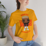 Odell Beckham Jr Cleveland Browns, Soft Cotton Bella and Canvas Short Sleeve Tee shirt