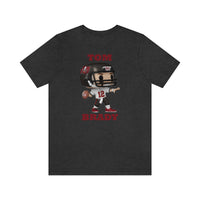 Tom Brady, Tampa Bay Buccaneers Soft Cotton Bella and Canvas Short Sleeve Tee shirt