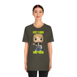 Kurt Cobain Nirvana, Soft Cotton Bella and Canvas Short Sleeve Tee shirt