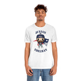 Julian Edelman New England Patriots, Soft Cotton Bella and Canvas Short Sleeve Tee shirt