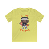 Walter Payton Chicago Bears (Dark Jersey), Kids Gildan Softstyle Tee Shirt