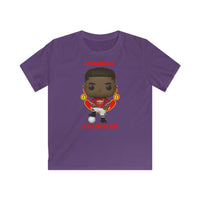 Marcus Rashford Manchester United, Kids Gildan Softstyle Tee Shirt