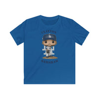 Clayton Kershaw , Kids Gildan Softstyle Tee Shirt