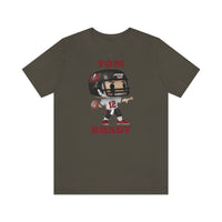 Tom Brady, Tampa Bay Buccaneers Soft Cotton Bella and Canvas Short Sleeve Tee shirt
