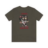 Tom Brady, Tampa Bay Buccaneers Soft Cotton Bella and Canvas Short Sleeve Tee shirt