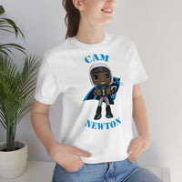 Cam Newton Carolina Panthers, Soft Cotton Bella and Canvas Short Sleeve Tee shirt