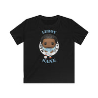 Leroy Sane Manchester City, Kids Gildan Softstyle Tee Shirt