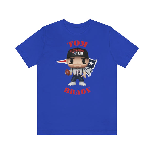 Tom Brady New England Patriots Superbowl, Soft Cotton Bella and Canvas Short Sleeve Tee shirt