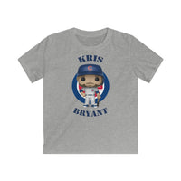 Kris Bryant Chicago Cubs, Kids Gildan Softstyle Tee Shirt