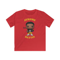 Jerome Bettis Pittsburgh Steelers, Kids Gildan Softstyle Tee Shirt
