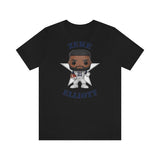 Zeke Elliott Dallas Cowboys (Throwback), Soft Cotton Bella and Canvas Short Sleeve Tee shirt