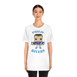 Philip Rivers L.A Chargers, Soft Cotton Bella and Canvas Short Sleeve Tee shirt