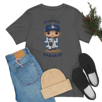 Clayton Kershaw L.A Dodgers, Soft Cotton Bella and Canvas Short Sleeve Tee shirt