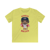 Mookie Betts Boston Red Sox, Kids Gildan Softstyle Tee Shirt