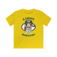 Aaron Rodgers Green Bay Packers, Kids Gildan Softstyle Tee Shirt