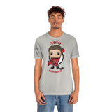Nico Hischier New Jersey Devils, Soft Cotton Bella and Canvas Short Sleeve Tee shirt