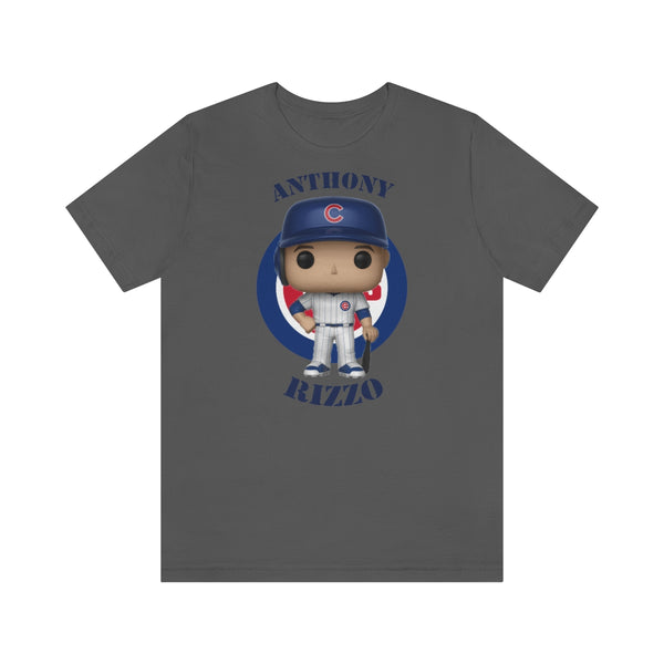 Anthony Rizzo Chicago Cubs, Soft Cotton Bella and Canvas Short Sleeve Tee shirt