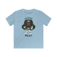 Leveon Bell New York Jets, Kids Gildan Softstyle Tee Shirt