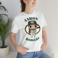 Aaron Rodgers Green Bay Packers, Soft Cotton Bella and Canvas Short Sleeve Tee shirt