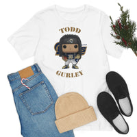 Todd Gurley L.A Rams, Soft Cotton Bella and Canvas Short Sleeve Tee shirt