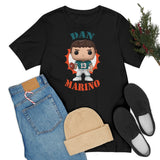 Dan Marino Miami Dolphins, Soft Cotton Bella and Canvas Short Sleeve Tee shirt