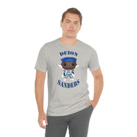 Deion Sanders Dallas Cowboys, Soft Cotton Bella and Canvas Short Sleeve Tee shirt