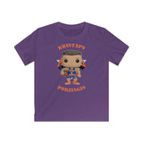Kristaps Porzingis New York Knicks, Kids Gildan Softstyle Tee Shirt