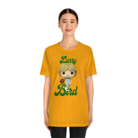 Larry Bird Celtics Basketball, Soft Cotton Bella and Canvas Short Sleeve Tee shirt