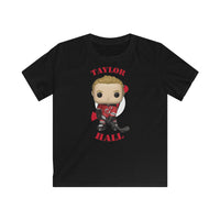 Taylor Hall New Jersey Devils, Kids Gildan Softstyle Tee Shirt