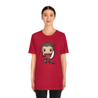 Nico Hischier New Jersey Devils, Soft Cotton Bella and Canvas Short Sleeve Tee shirt