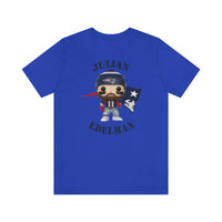 Julian Edelman New England Patriots, Soft Cotton Bella and Canvas Short Sleeve Tee shirt
