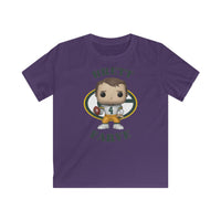 Brett Farve Green Bay Packers, Kids Gildan Softstyle Tee Shirt