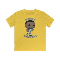 Barry Sanders Detroit Lions, Kids Gildan Softstyle Tee Shirt
