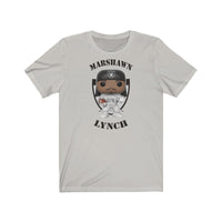 Marshawn Lynch Oakland Raiders, Soft Cotton Bella and Canvas Short Sleeve Tee shirt