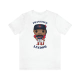 Francisco Lindor Cleveland Indians, Soft Cotton Bella and Canvas Short Sleeve Tee shirt
