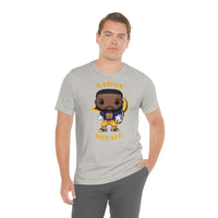 Aaron Donald L.A Rams, Soft Cotton Bella and Canvas Short Sleeve Tee shirt