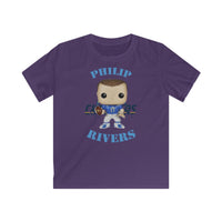 Philip Rivers L.A Chargers, Kids Gildan Softstyle Tee Shirt