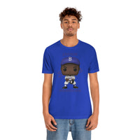 Jackie Robinson L.A/Brooklyn Dodgers, Soft Cotton Bella and Canvas Short Sleeve Tee shirt
