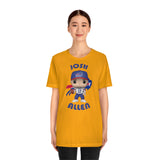 Josh Allen Buffalo Bills, Soft Cotton Bella and Canvas Short Sleeve Tee shirt
